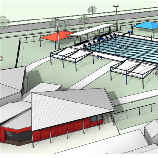 Construction on the John Houston Memorial Pool to commence
